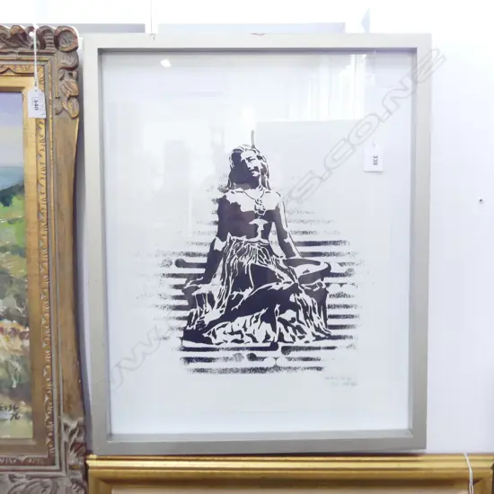 PANIA OF THE REEF PRINT SIGNED COMPONENT 2/80 400x350mm