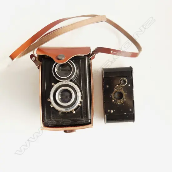 VINTAGE LUBITEL & FOLDING CAMERA