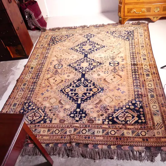 LARGE HAND KNOTTED PERSIAN CARPET L2M450MM W2M400MM