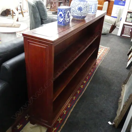 LG CHINESE WOODEN BOOK CASE SHELVES 1675x255x940mm