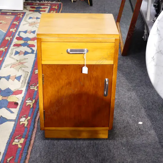 HEART RIMU BEDSIDE CABINET 365x290x590mm