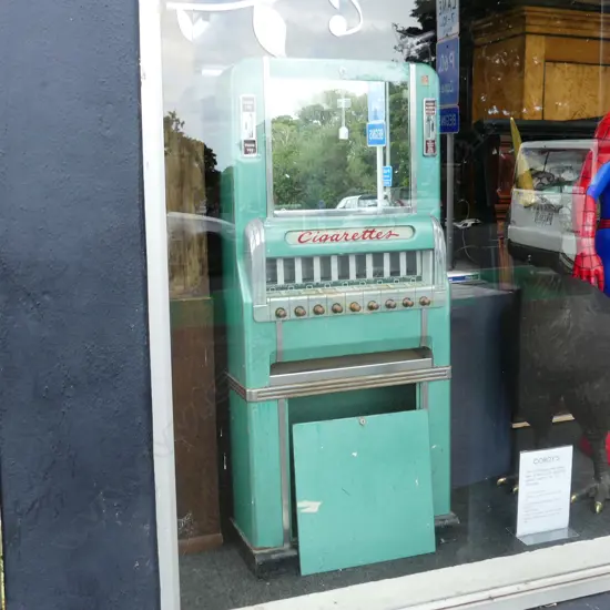 VINTAGE CIGARETTE DISPENSING MACHINE 700x300x1565mm