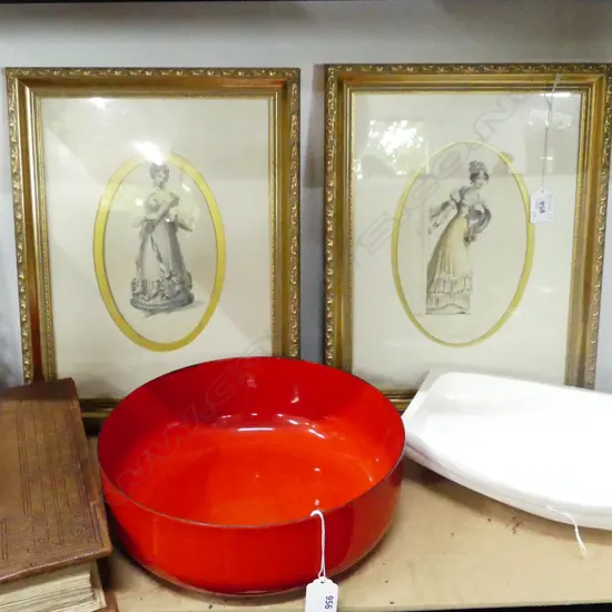 PR REGENCY H/COLOURED FASHION PLATES 365x285mm overall