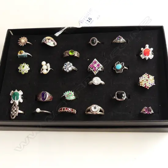 23 ASST. RINGS SOME STG