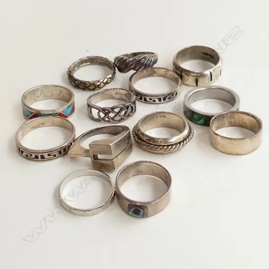 13 RINGS (MOSTLY STG) 52 GRAMS