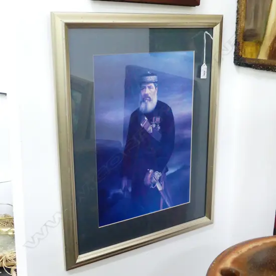 LINDAUER PORTRAIT OF ROPATA WAHAWAHA 395x265mm PRINT