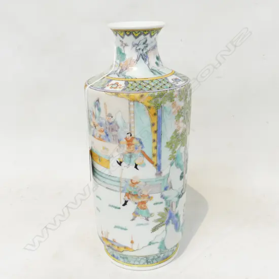 CHINESE FAMILE VERT VASE H.260mm