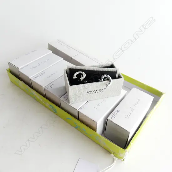 10 PRS ASST. BOXED NOVELTY CUFFLINKS