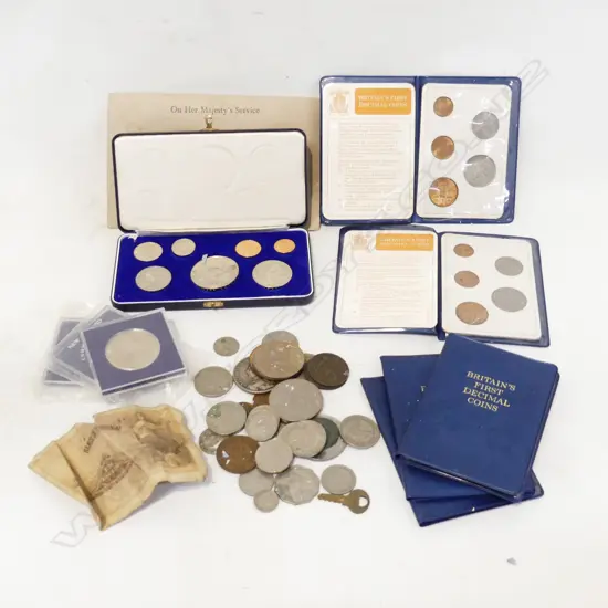 BAG ASST. WORLD STAMPS & COINS