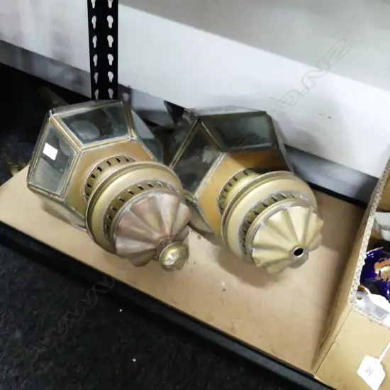 PR VINTAGE WALL MOUNTED LANTERNS H.490mm