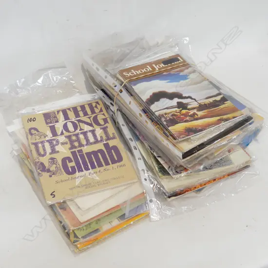 A SELECTION OF NEW ZEALAND SCHOOL JOURNALS 1940 - 1984