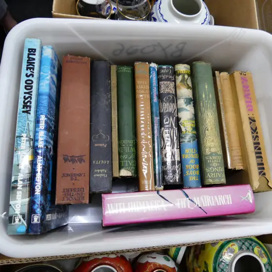 SELECTION OF 16 BOOKS INCLDS 2 VINTAGE COPIES OF 'LOLITA', NIJINSKY'S DIARY & CS LEWIS