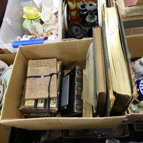 SELECTION OF 11 VINTAGE & ANTIQUE BOOKS, bound copy 'CLICK' mags1930's  & multiple musical progs incld Anna Pavlova 1926