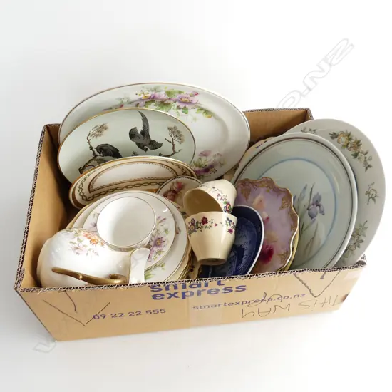BOX LOT ASST. ROYAL DOULTON CHINA (GOOD CONDITION)
