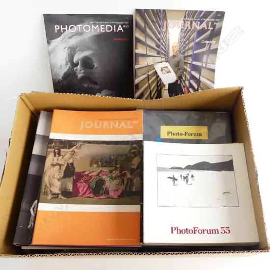 BOX LOT ASST. PHOTOGRAPHY MAGAZINES