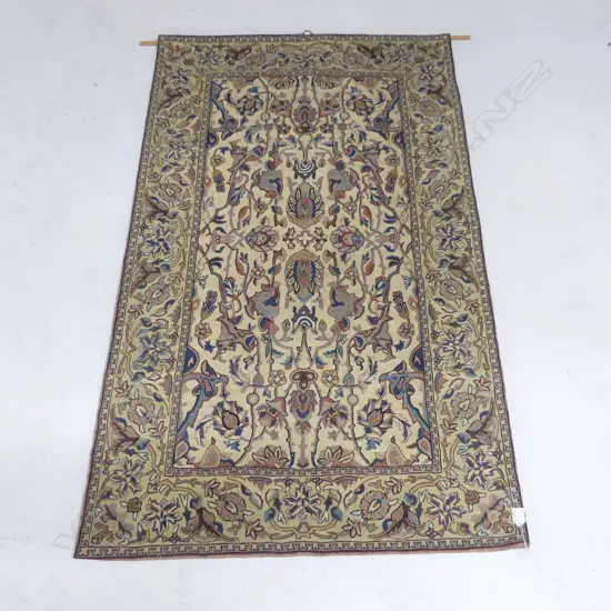 LG EMBROIDERED PANEL; CHAIN STICH CREWEL WORK 1500x900mm