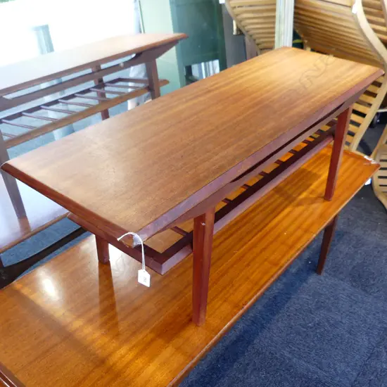 RETRO DON LORONG MAHOGANY COFFEE TABLE 1200x400x420mm