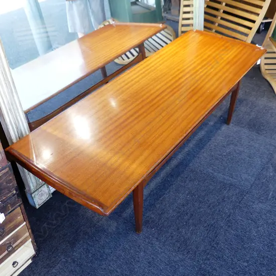 RETRO AIREST MAHOGANY COFFEE TABLE 1525x535x460mm
