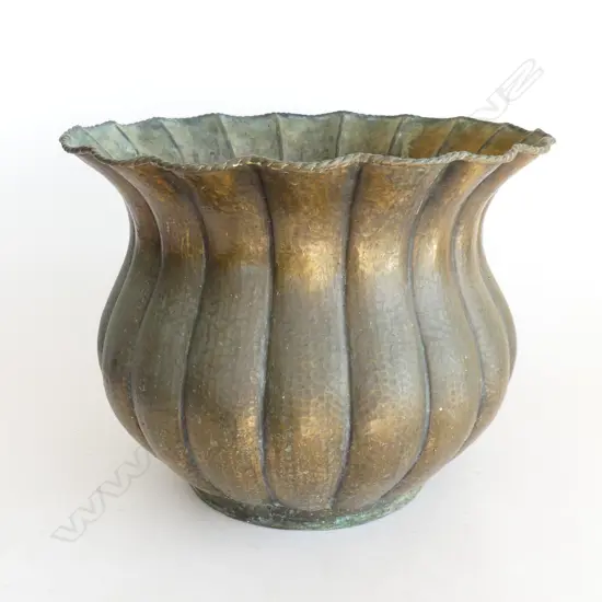BRASS JARDINERE H.310mm