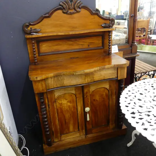 VICTORIAN CHIFFONIER 900x400x1410mm - BACKING BOARDS LOOSE 