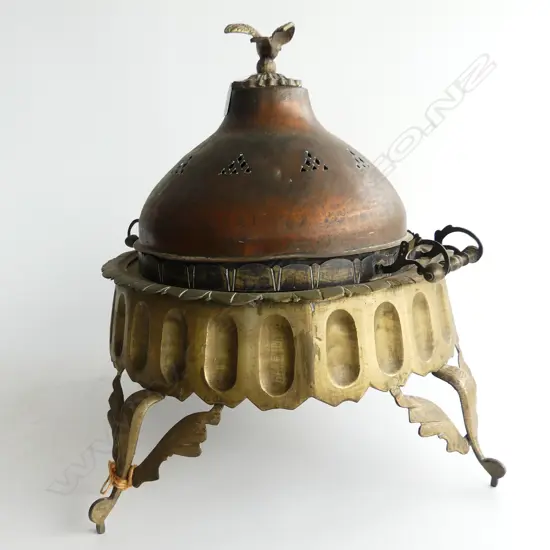 LG VINTAGE BRASS SAMOVAR 420mm dia