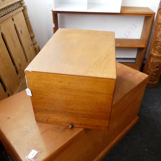 WOODEN FILE BOX 340x490x285mm