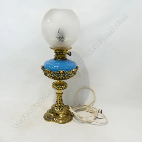 ELECTRIFIED KEROSENE LAMP H.555mm