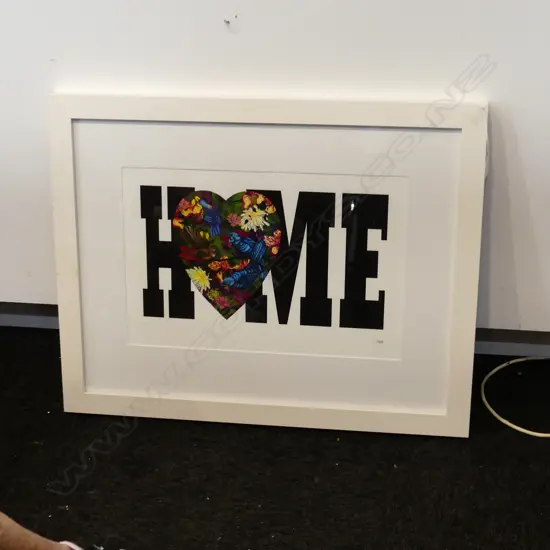 FLOX, 'HOME' PRINT 61/100 2012 320x485mm