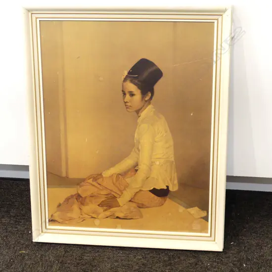 GERALD KELLY RETRO PRINT 'SAW OHN NYUN' SPOTS 600x470mm