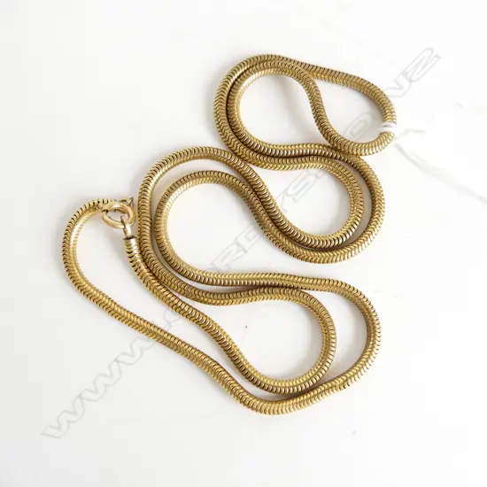 GERMAN ROLLED GOLD CHAIN, L.700mm