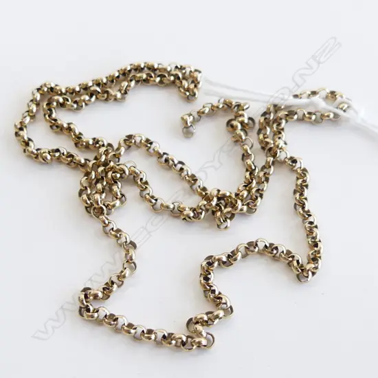 9CT GOLD (UNMARKED - TESTED) CHAIN 11.6 GRAMS