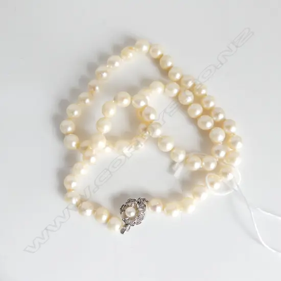 STRAND 6.5-7mm CULTURED PEARLS, RESTRUNG