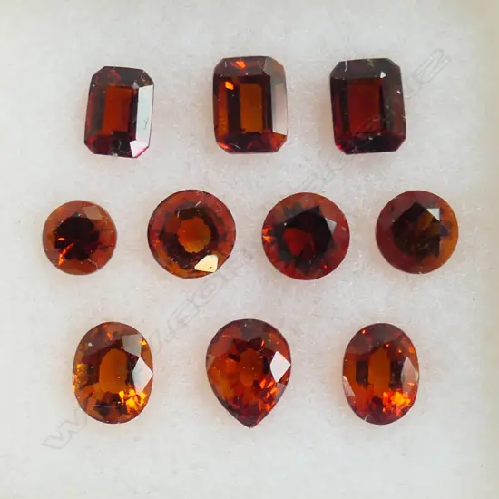 GOLDEN CITRINE ASSORTED 10 = 5 43CT