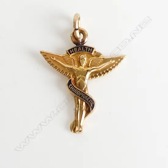 14ct GOLD CHARM, MEDICAL