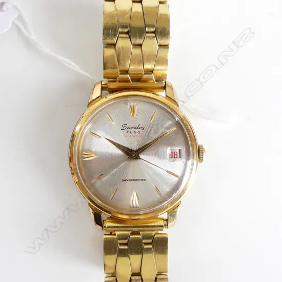 SANDOZ FLAT GP GENTS WRIST WATCH