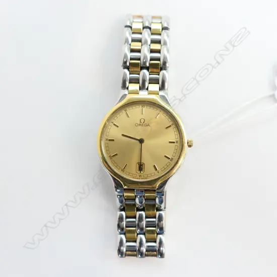 OMEGA De-Ville bi-tone gent's WRIST WATCH