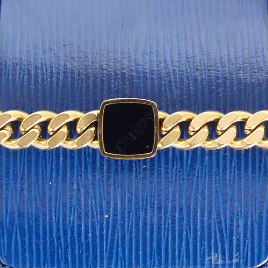 GOLD TONE BRACELET  L.210mm