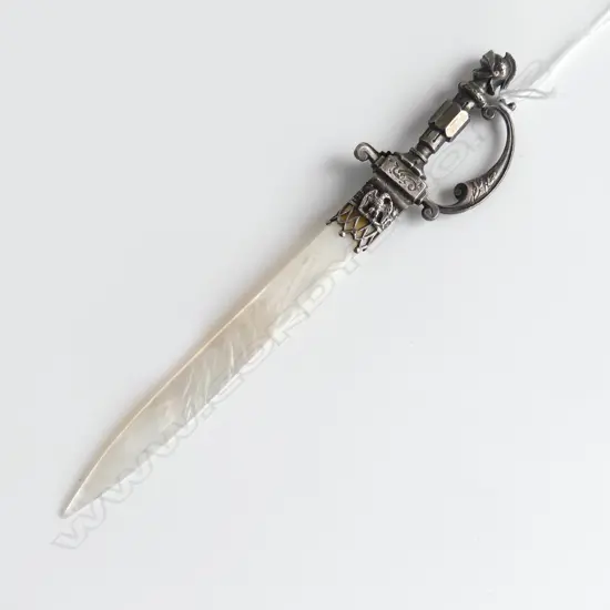 LETTER KNIFE w. MoP BLADE & MILITARY THEMED HANDLE L.170mm