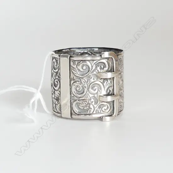 VICTORIAN/EDWARDIAN ST. SILVER WALKING STICK COLLAR