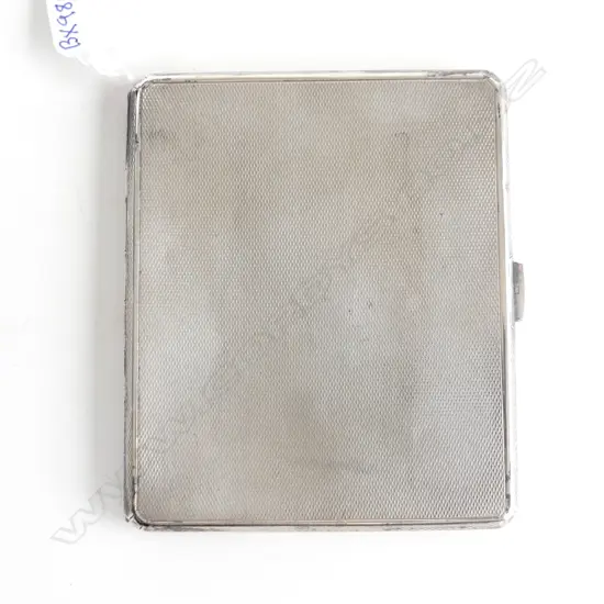 S/SILVER CIG CASE 92GRMS