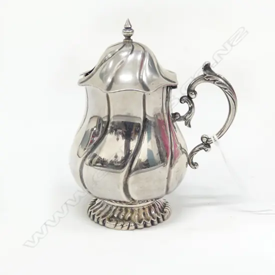 DUTCH SILVER LIDDED POT 118.30gm