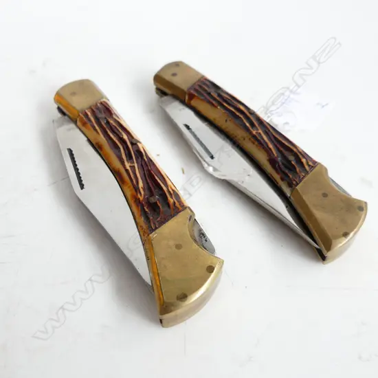 2 POCKET KNIVES L.125mm