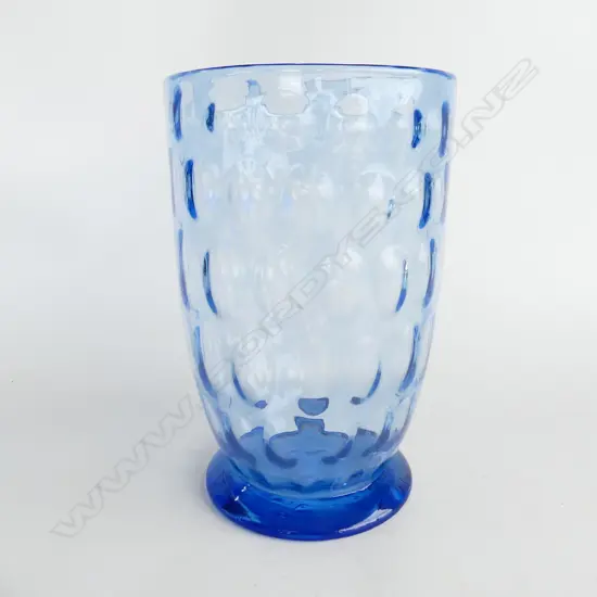 LG WHITEFRIARS BLUE VASE H.310mm