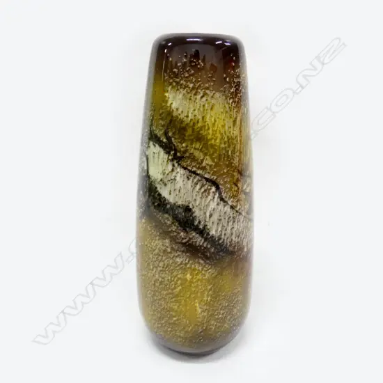 AQUILA BY TITIAN? VASE CAVE PAINTING DESIGN H250MM