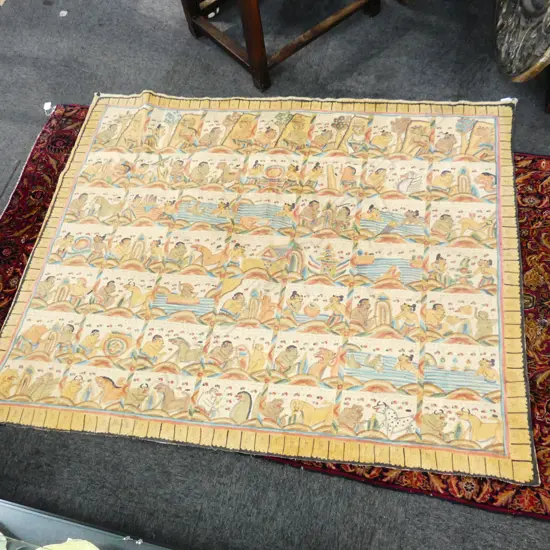 LG INDONESIAN KAMASAN TEXTILE ARTWORK 1500x1200mm