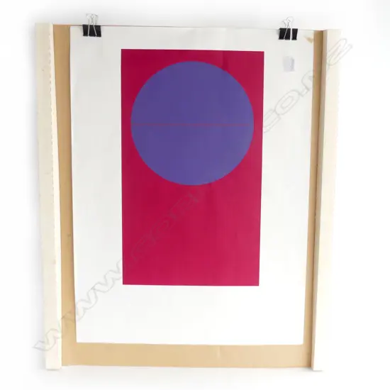 MILAN MRKUSICH/PASSIVE ELEMENT,SCREENPRINT BARRY LETT MULTIPLE 580 X 350 MM