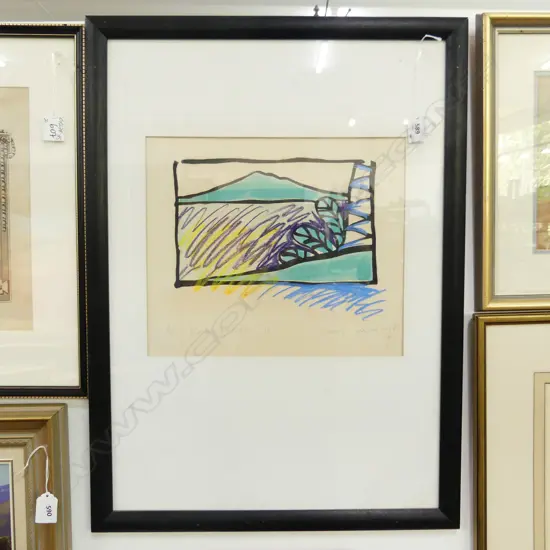 GABBY MALPAS 'RANGITOTO' 2/10 1988 270x320mm