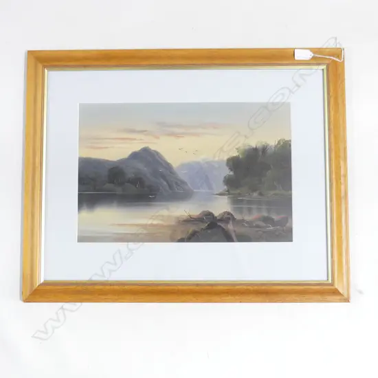 S. CROFT COLONIAL LANDSCAPE OIL 275x420mm