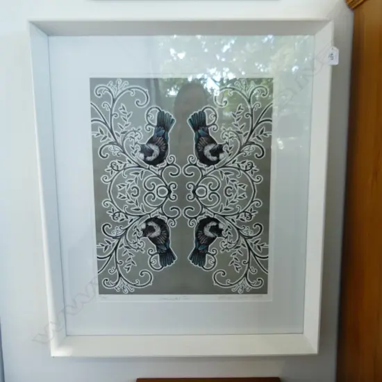 ANGIE DENNIS 'ORNAMENTAL TUI' 2009 PRINT ON PAPER 21/90 535x425mm