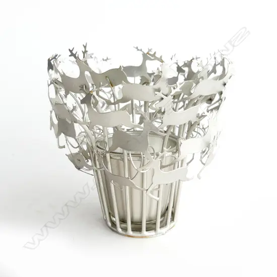 REINDEER TEA LIGHT HOLDER 140MM